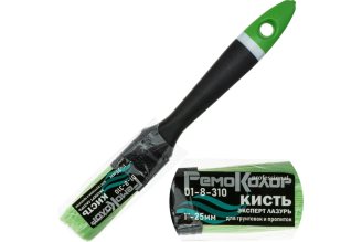 Плоская кисть РемоКолор Олимп Лазурь , 1 -25мм, 01-8-310