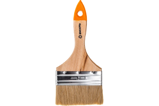 Кисть 100 мм 4 дюйма натуральная щетина Вихрь СТАНДАРТ 73/3/4/6