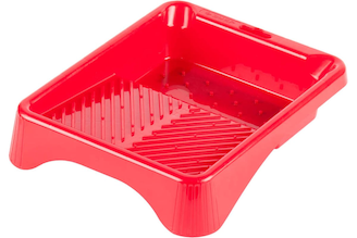 Ванночка Зубр ЭКСПЕРТ малярная пластмассовая, для валиков до 140 мм, 200x240мм 06055-14