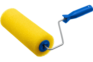 Валик (ручка 6мм; поролон) STAYER STANDARD ГРУБЫЙ СТРУКТУРНЫЙ 0368-24_z01