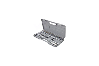 Набор головок ЕРМАК 19 предметов 10-32мм с карданным шарниром 1/2 736-566