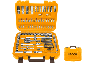 Набор инструментов INGCO 1/4 и 1/2 дюйма 94 предмета HKTS42941
