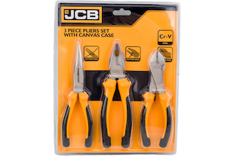 Набор губцевого инструмента JCB 3 предмета JPL016