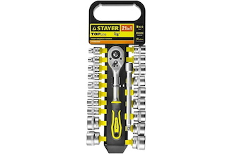 Набор STAYER STANDARD 3/8", 21 предмет 27752-H21