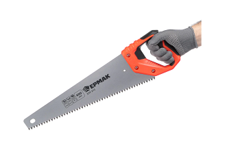 Ножовка по дереву ЕРМАК "Быстрый рез 2D" 400мм 255-212