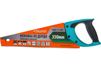 Ножовка по дереву Sturm 1060-57-350, 350 мм