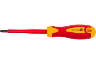 Крестовая отвертка IEK EXPERT PZ2х100 мм 1000 В TSC-2PZ-2100