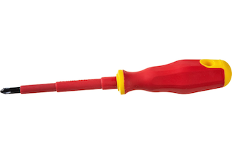 Диэлектрическая отвертка STAYER до 1000 В, PH №2 х 100 мм 25142-2-10