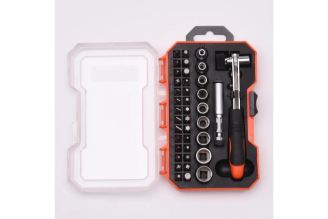 Набор инструментов Harden с трещоткой, битами и головками, CRV, 39 предметов 550939