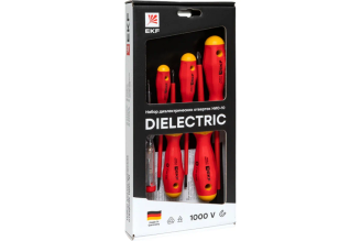 Набор диэлектрических отверток EKF НИО-10 Professional ndo-10