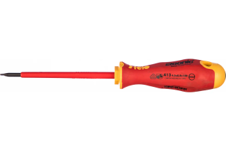 Диэлектрическая шлицевая отвертка Felo Ergonic SL 4,0x0,8x100 41304090