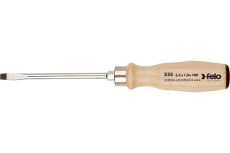 Ударная отвертка Felo SL 7,0x1,2 с деревянной рукояткой 33506590