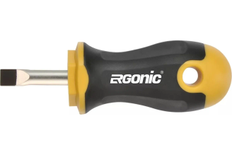 Плоская отвертка Felo Ergonic Stubby SL3.5x0.6x25 мм 46003510