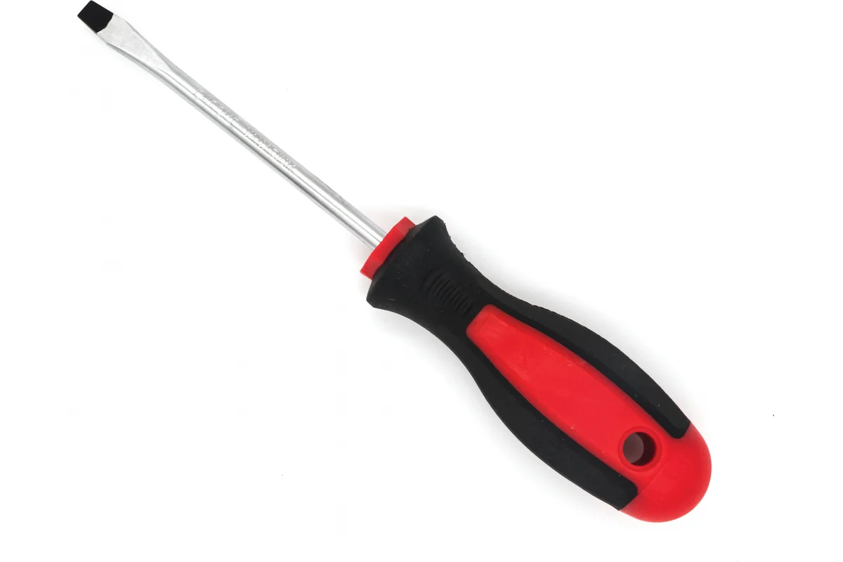 Плоская отвертка с отверстием 6 Х150 мм КЕДР 032-2506 25035