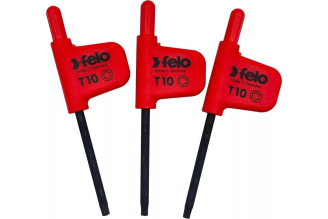 Флажковый ключ Felo TX10x37, 3 шт. 34811050