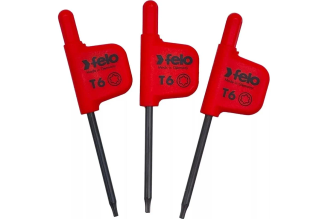Флажковый ключ Felo TX6x33, 3 шт. 34810650