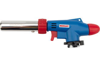 Газовая горелка-насадка Rexant GT-31, с пьезоподжигом, 360 град., 12-0031