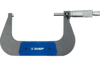 Микрометр ЗУБР Профессионал гладкий механический, МК 125, диапазон 100-125мм 34480-125_z02