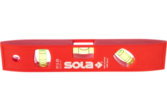 Пластиковый уровень SOLA PT 5 200 мм, 3 глазка 01430201