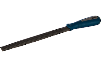 Полукруглый рашпиль, двухкомпонентная рукоятка, №2, 200мм ЗУБР "ЭКСПЕРТ" 16642-20-2