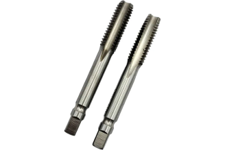 Метчик комплектный ИНСТРУМЕНТ - ЦЕНТР машинно-ручной, М8х1.25 мм, Р6М5, для резьбы, 2 штуки 7570