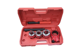 Набор для нарезания трубной резьбы, пластмассовый кейс РемоКолор 43-7-000