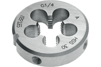 Трубная плашка Bucovice Tools G 1/4-19 HSS 38х10 мм 242140