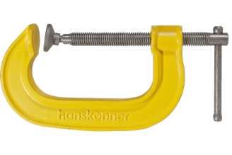 G-образная струбцина Hanskonner HK1078-01-100, 100 мм, чугун