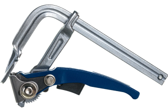 F-образная рычажная струбцина (80 х 120 мм, кованая) КОБАЛЬТ 249-044