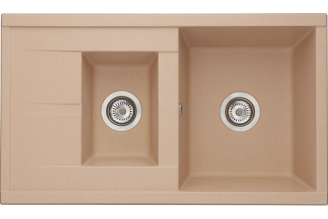 Мойка для кухни AQUATON Делия 87 латте 1A716232DE260