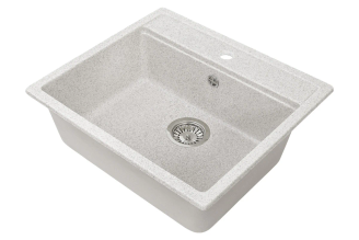Односекционная мойка GRANSTONES GS-06-310 555×510 мм, серая