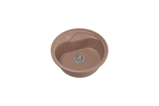Мойка MIXLINE ML-GM10 круглая терракотовая 440х440х180 мм 525065