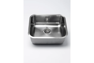 Кухонная мойка из нержавеющей стали SELECT 49, 49.5x44.5x18.5 Grandex AQUA 200334