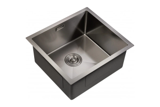 Мойка для кухни MILACIO Denia 48 Steel сталь воронёная MC.77449