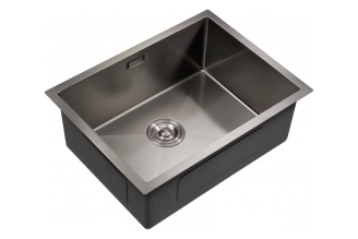 Мойка для кухни MILACIO Denia 58 Steel сталь воронёная MC.77459