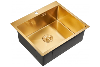 Мойка для кухни MILACIO Denia 59 Steel золото MC.77498