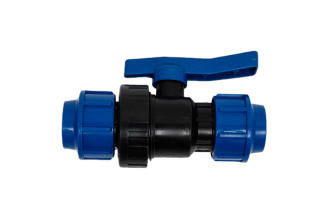 Компрессионный кран для ПЭ труб LAMMIN 25 Lm34101025025