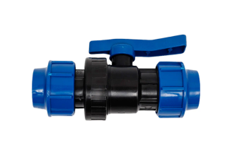 Компрессионный кран для ПЭ труб LAMMIN 32 Lm34101032032