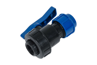 Компрессионный кран для ПЭ труб LAMMIN вр 20x1/2" Lm34102020015