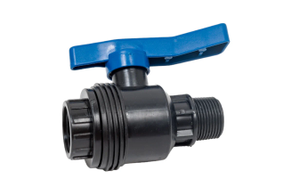 Кран для ПЭ труб LAMMIN нв 3/4" Lm34104000020