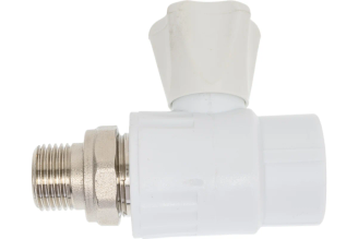 Шаровый кран Valfex 25х1/2 дюйма НР, прямой для радиатора 107-3706 10149125