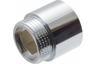 Удлинитель сантехнический MasterProf 070700 3/4"-3/4", 20 мм, латунный хромированный