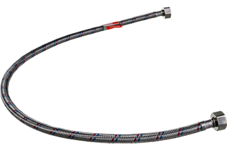 Подводка гибкая для воды FRESSO ПРОФФ Г1/2-Г1/2, 0,8 м 573-223