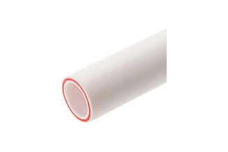 Труба VALFEX PP-R белая, армированная стекловолокном, 25х3.5 мм, 2 м, Т 90°С Ру20 SDR7.4 101050252 033-2472