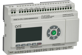 Модуль ПЛК ONI HVAC S CPU23DRA48NNN00024 8DI 8DO 1AI 4PT 2AO RS485