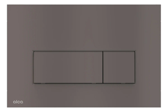 Кнопка смыва AlcaPlast M57-GM-M 335699, оружейная сталь