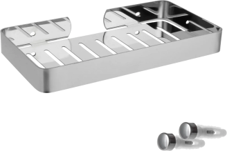 Полка прямоугольная одноэтажная FIXSEN HOTEL хром FX-31003R