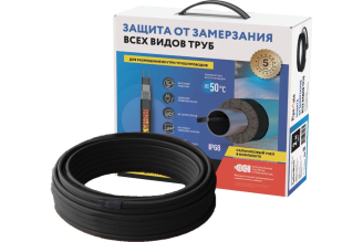 Комплект греющего кабеля PipeMate 10 Вт/м 8 м, 2293632