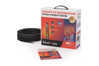 Греющий кабель RoofMate 30 Вт/м 20 м 2265952