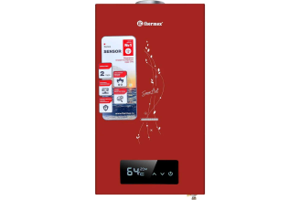 Газовый проточный водонагреватель Термекс бытовой THERMEX S 20 MD (Art Red) ЭдЭБ02975